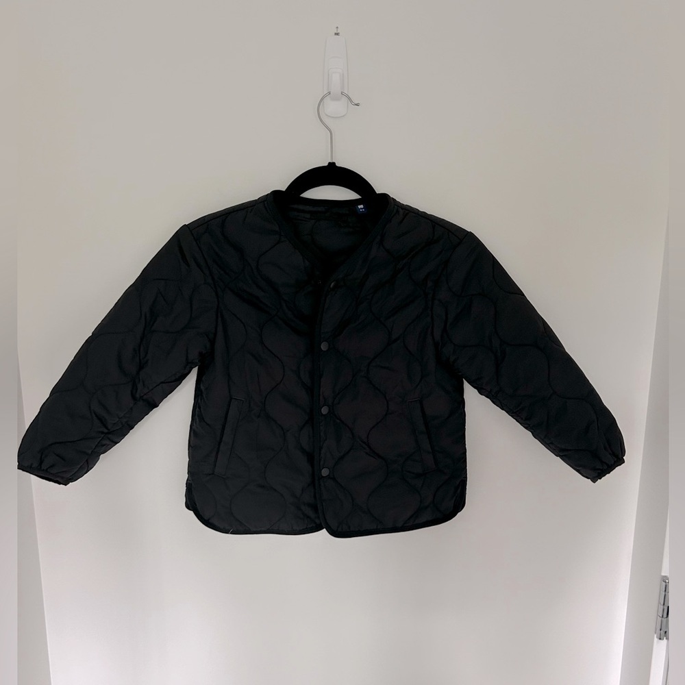 Uniqlo kid quilted oversized jacket